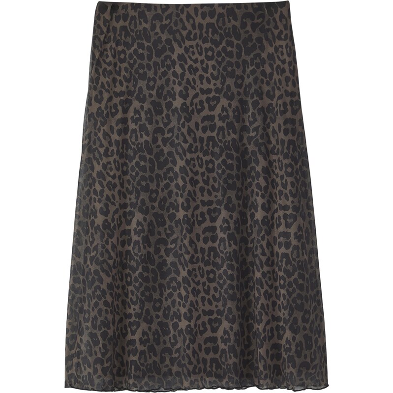 Trendyol Curve Sukně khaki / černá 105726330
