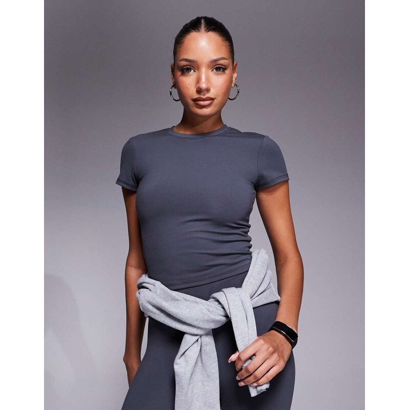 4505 Icon soft touch studio baby t-shirt in iron grey 112756336