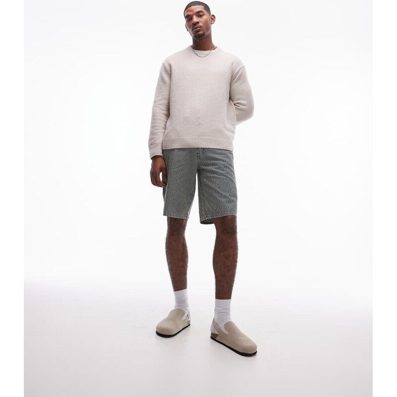 Levis Workwear capsule 568 loose railroad stripe denim carpenter