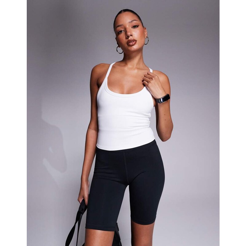 4505 Icon soft touch yoga cami with inner bra and adjustable