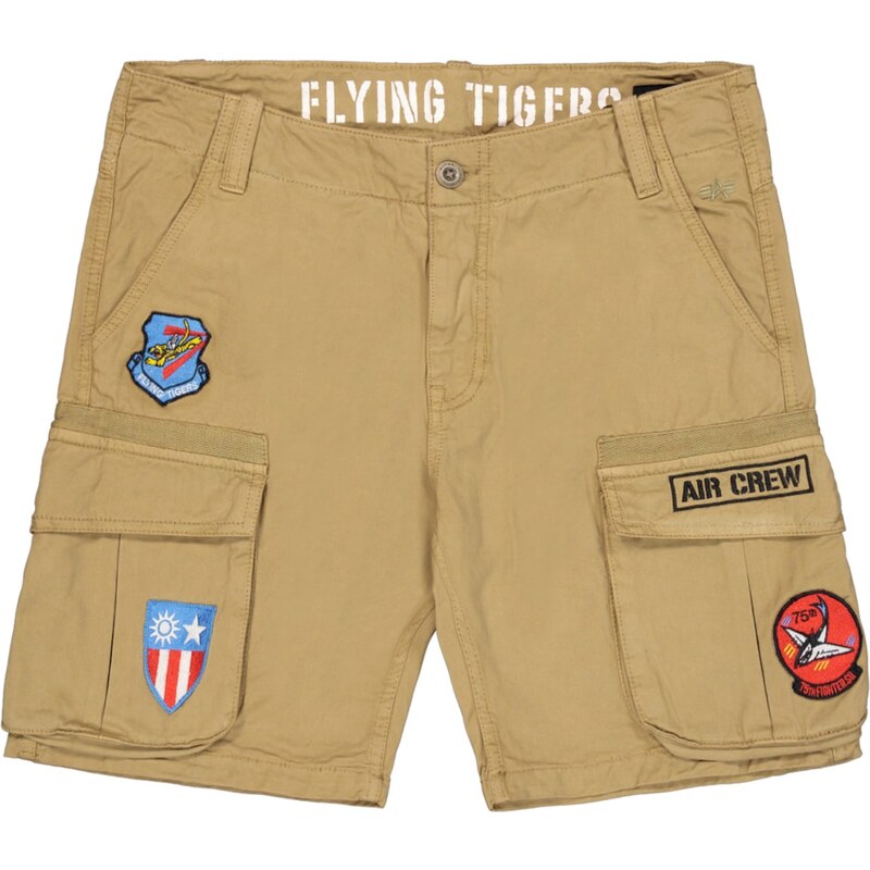 ALPHA INDUSTRIES Kapsáče Flying Tigers béžová / modrá / červená / bílá 105416514