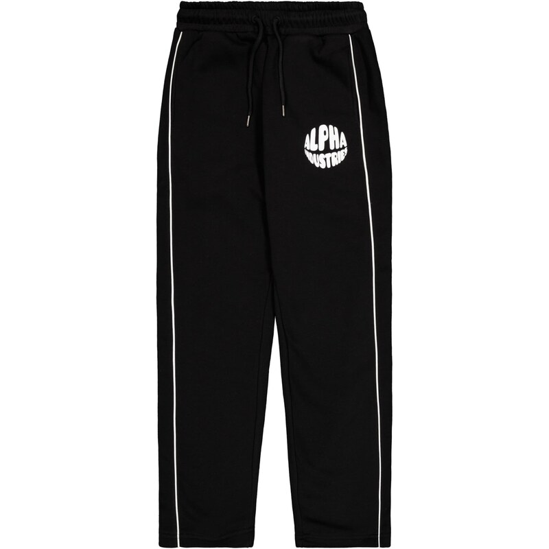 ALPHA INDUSTRIES Kalhoty černá / bílá 105416538