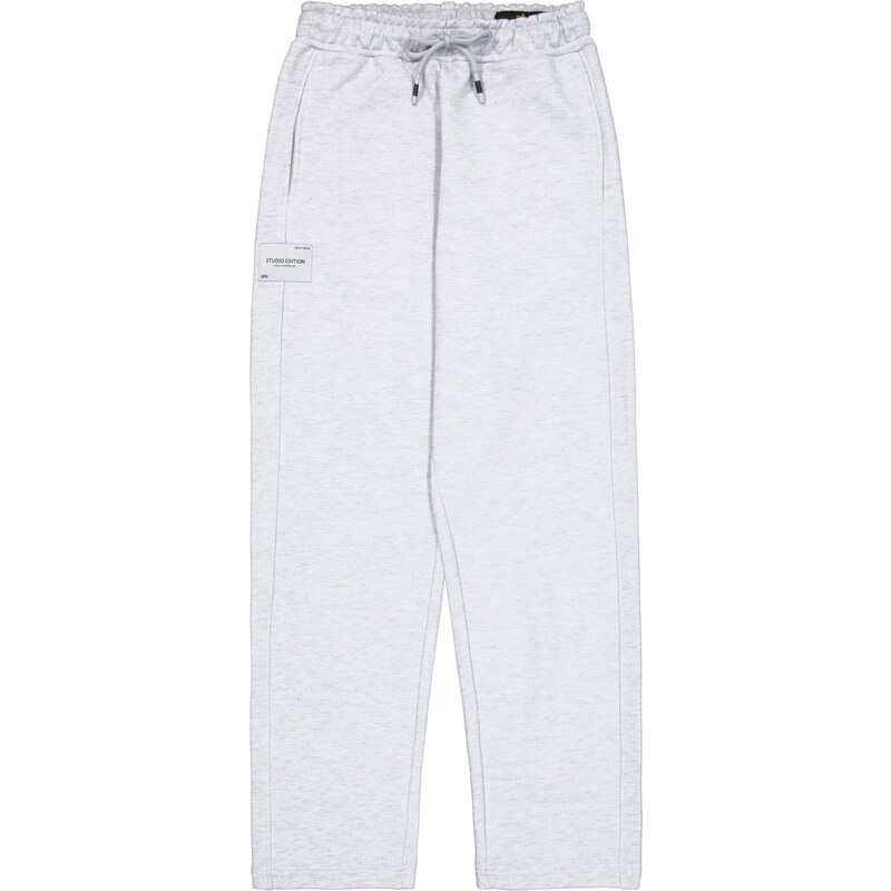 ALPHA INDUSTRIES Kalhoty šedý melír 105416564