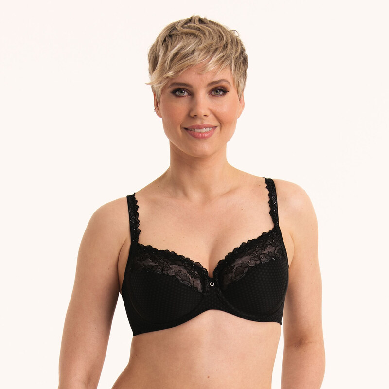 Eloise podprsenka s kosticí . 5294 black - RosaFaia 105418596