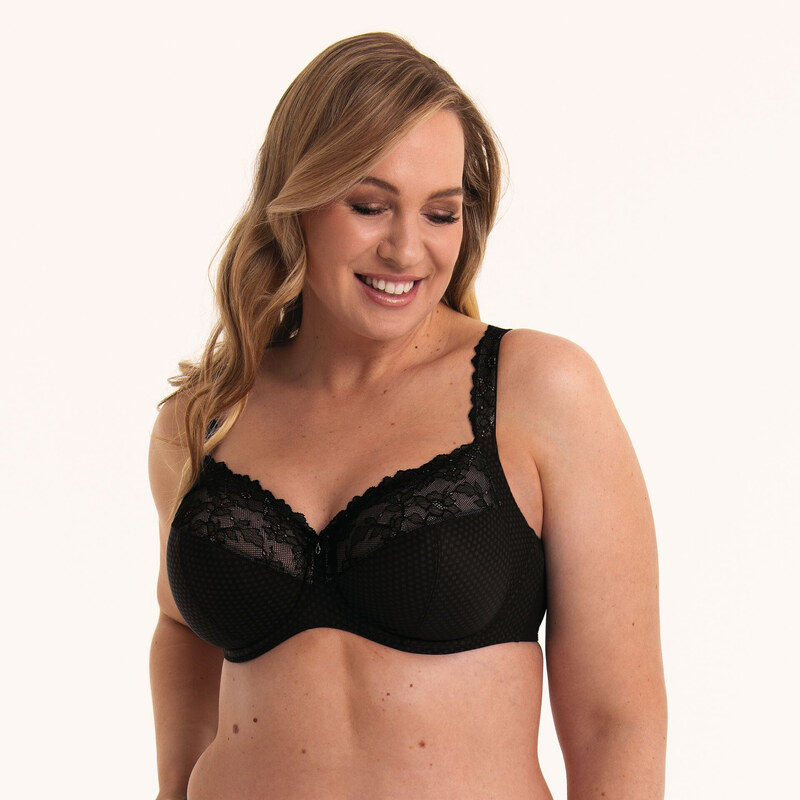 Eloise podprsenka s kosticí Full Cup 5295 black - RosaFaia 105418597