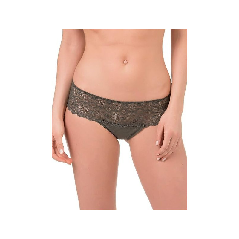 Kalhotky brazilky 20606 khaki zelené - Selmark 105418906