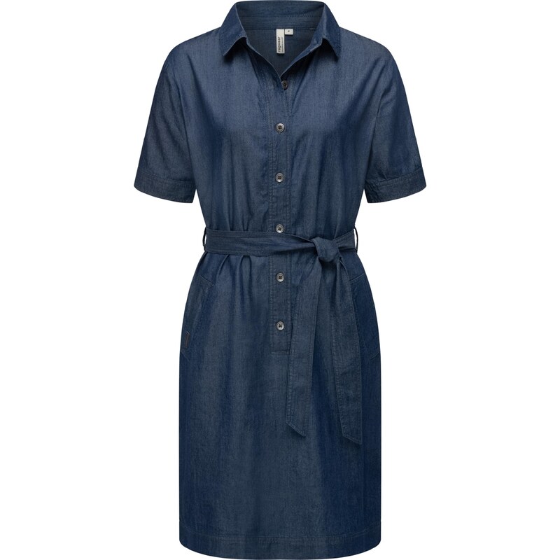 Ragwear Košilové šaty Rozyna tmavě modrá