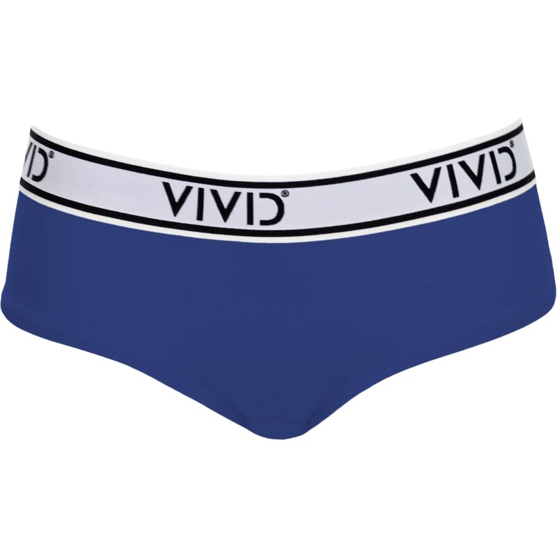 VIVID Spodní díl plavek modrá / bílá