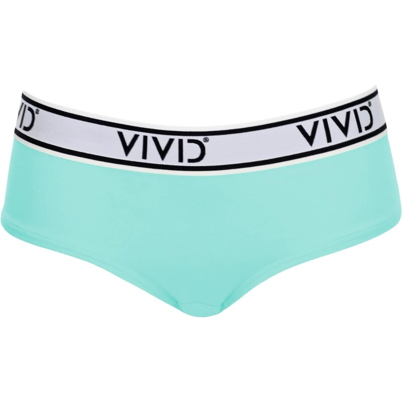 VIVID Spodní díl plavek aqua modrá / světle šedá / černá 105475563