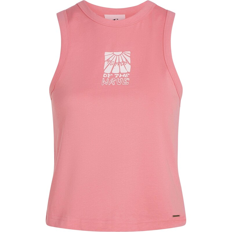 ONEILL Top pink / bílá