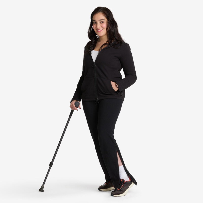 DECATHLON Dámské legíny se snadným oblékáním 105421551