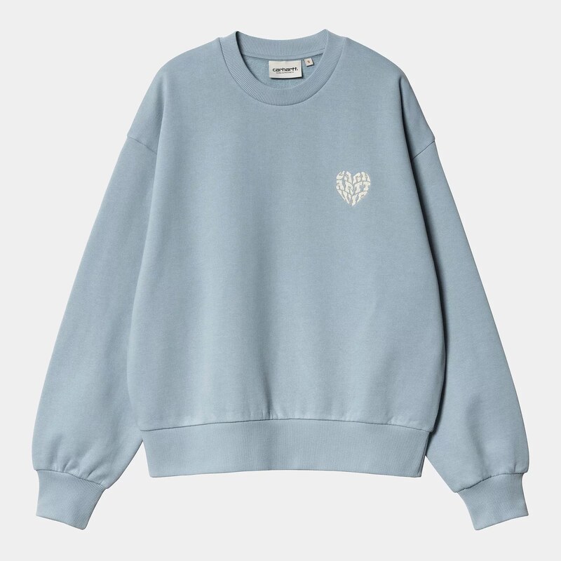 Carhartt WIP Dámská Mikina Productions Sweat Frosted Blue I034419.0F4XX