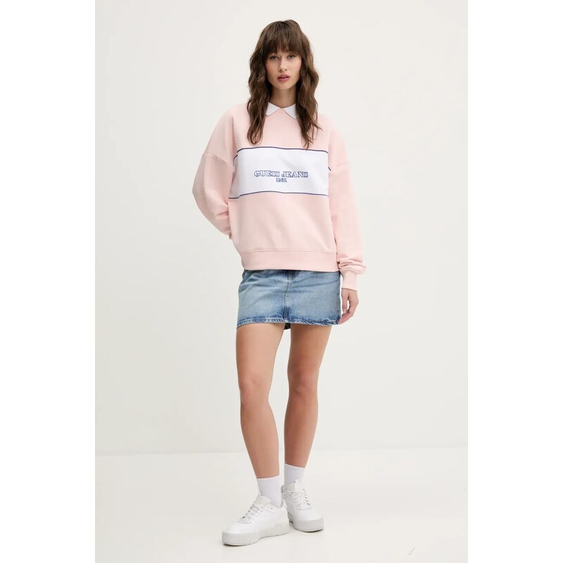 Bavlněná mikina Guess Jeans