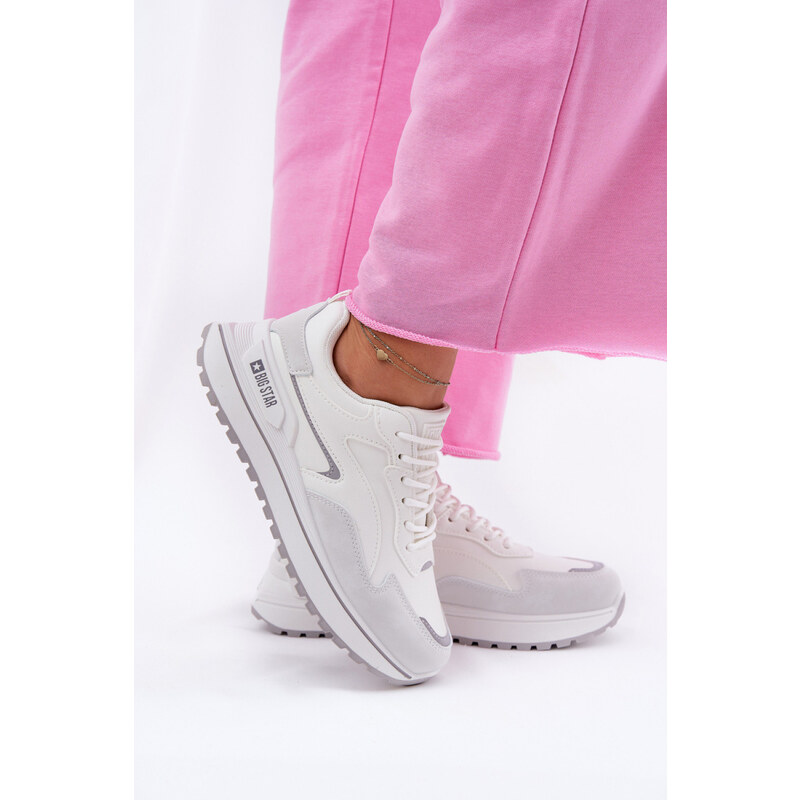 Sportovní boty na platformě model 211330 Step in style