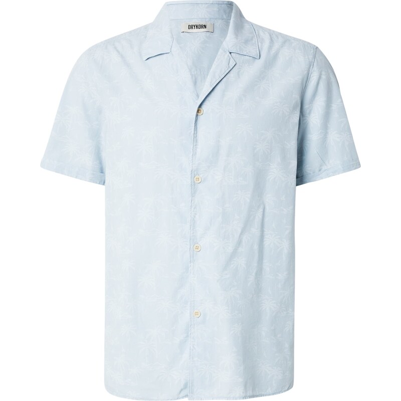 DRYKORN Košile Bijan pastelová modrá / offwhite