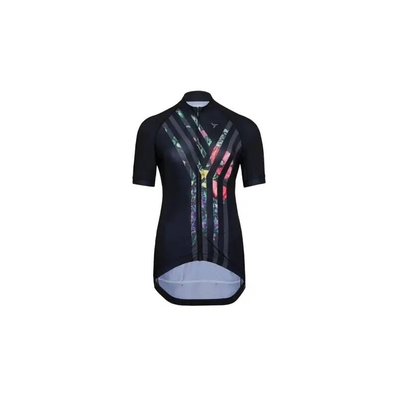 Silvini Calnia dámský dres krátký rukáv Black/Charcoal vel. XS 105439249