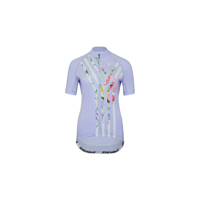 Silvini Calnia dámský dres krátký rukáv Lilac/White vel. XS 105439918