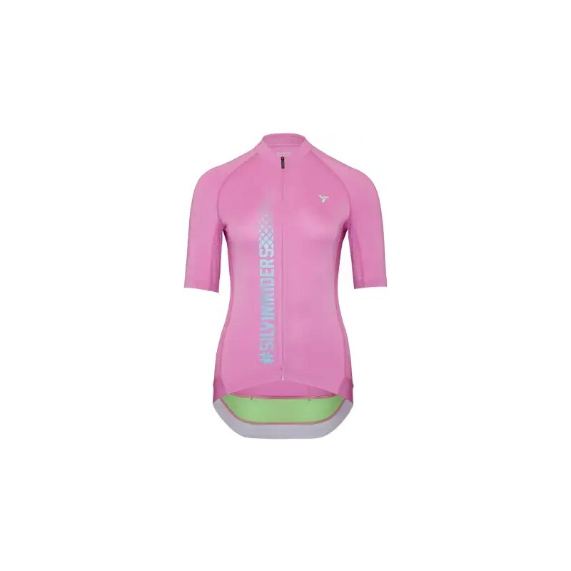 Silvini Mazzana dámský dres krátký rukáv Blush/Green vel. S 105439920