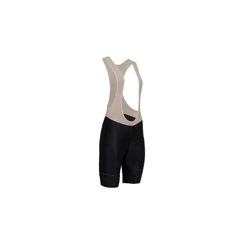 Silvini Suela Bib dámské kraťasy s laclem a vložkou Black/Cream vel. 105439921