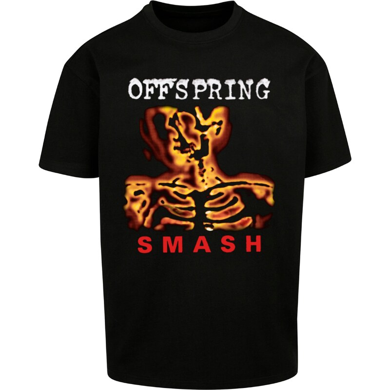 Merchcode Tričko Offspring Smash oranžová / červená / černá /