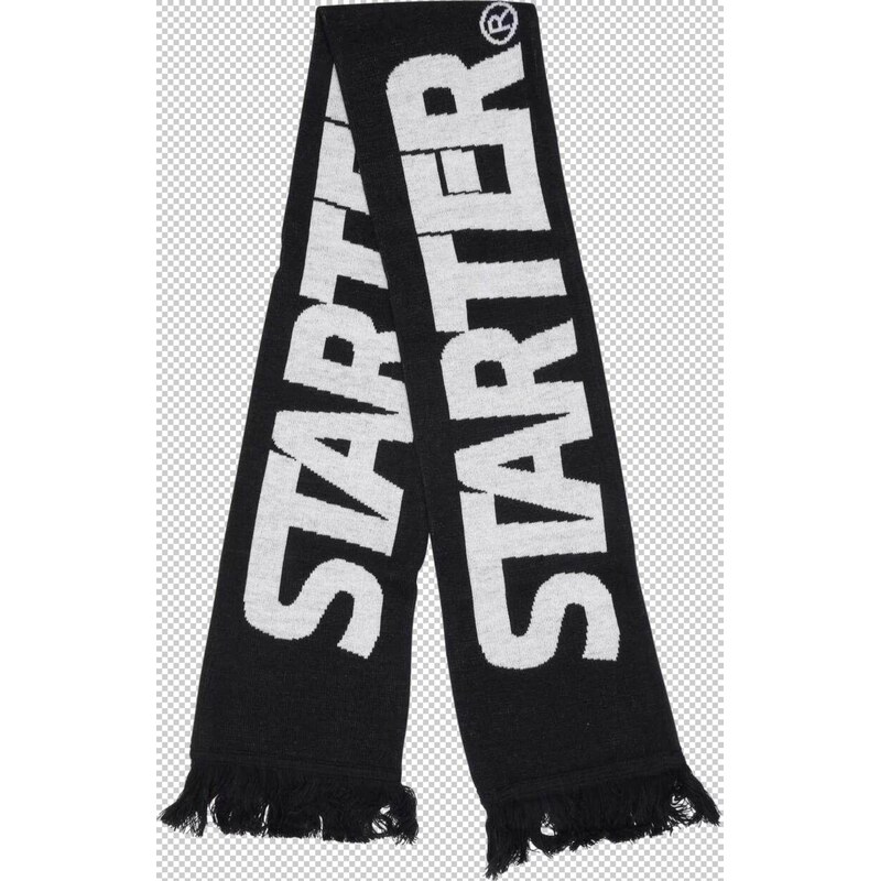 Starter Black Label Šála Supporter černá / bílá