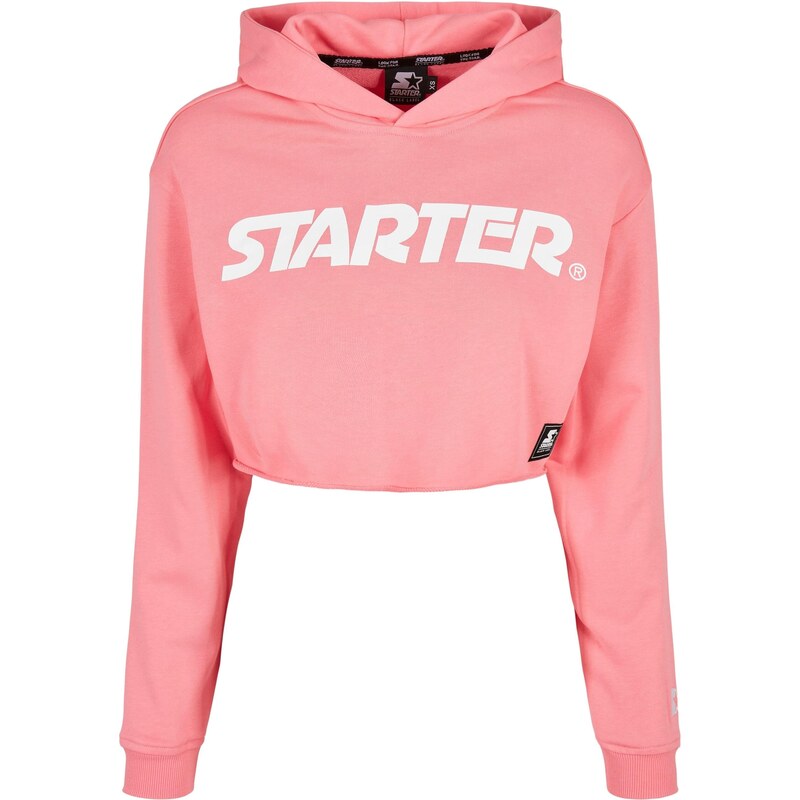Starter Black Label Mikina pink / bílá