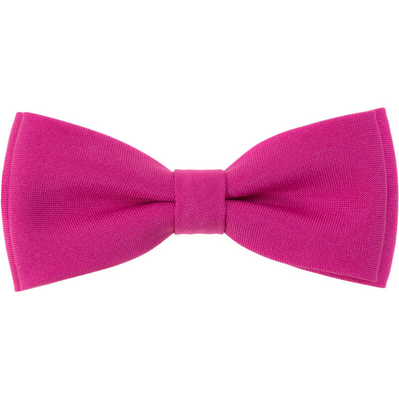 Avantgard fuchsiový pánský motýlek + kapesníček do saka