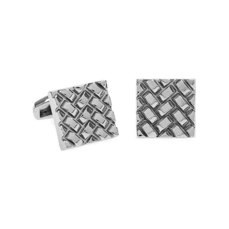 Avantgard manžetové knoflíčky premium 573-20800 stříbrná lesk