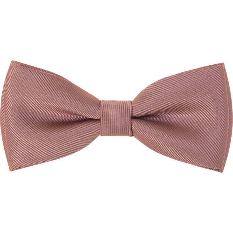 Avantgard pudrový pánský motýlek s pruhovanou strukturou +