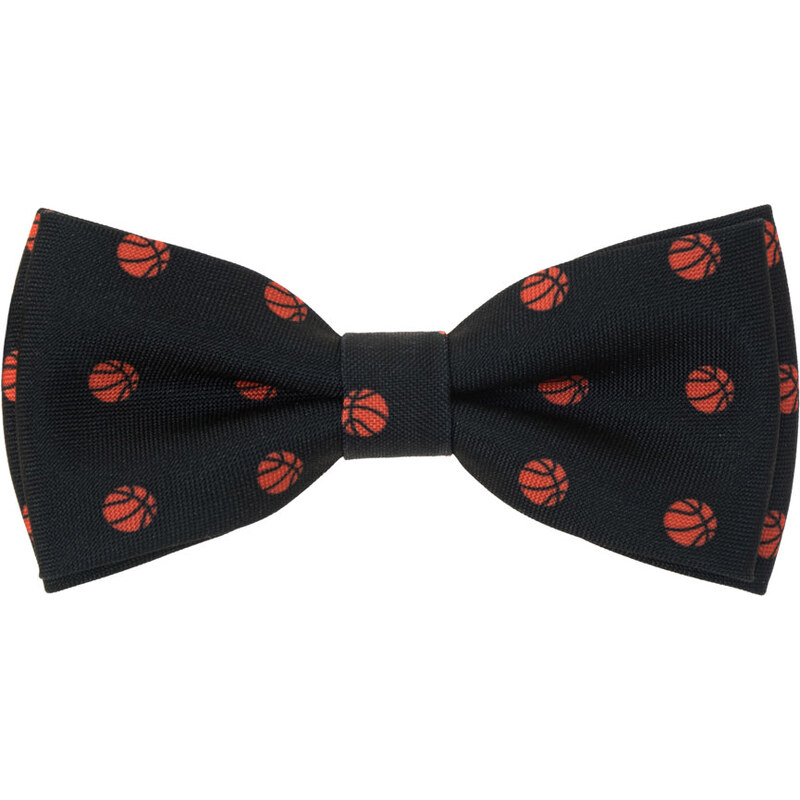 Avantgard černý pánský motýlek (basketbal) + kapesníček do saka