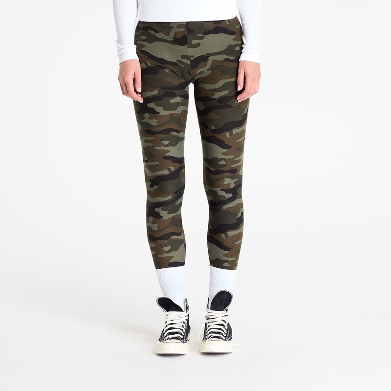 Legíny Urban Classics Ladies Camo Leggings Camo Green XS 87308833