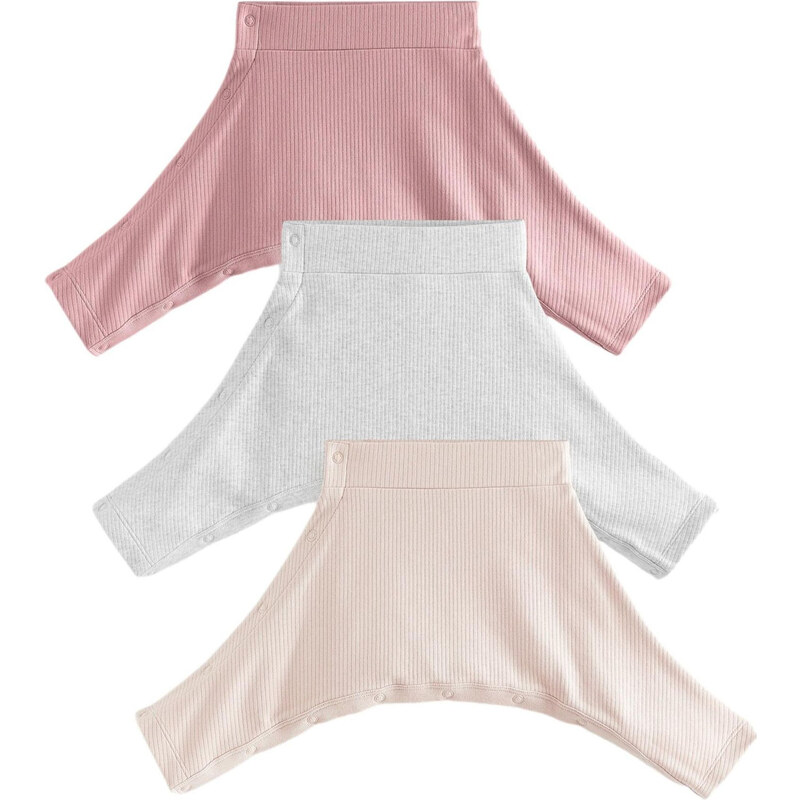 Next Legíny béžová / šedá / pink