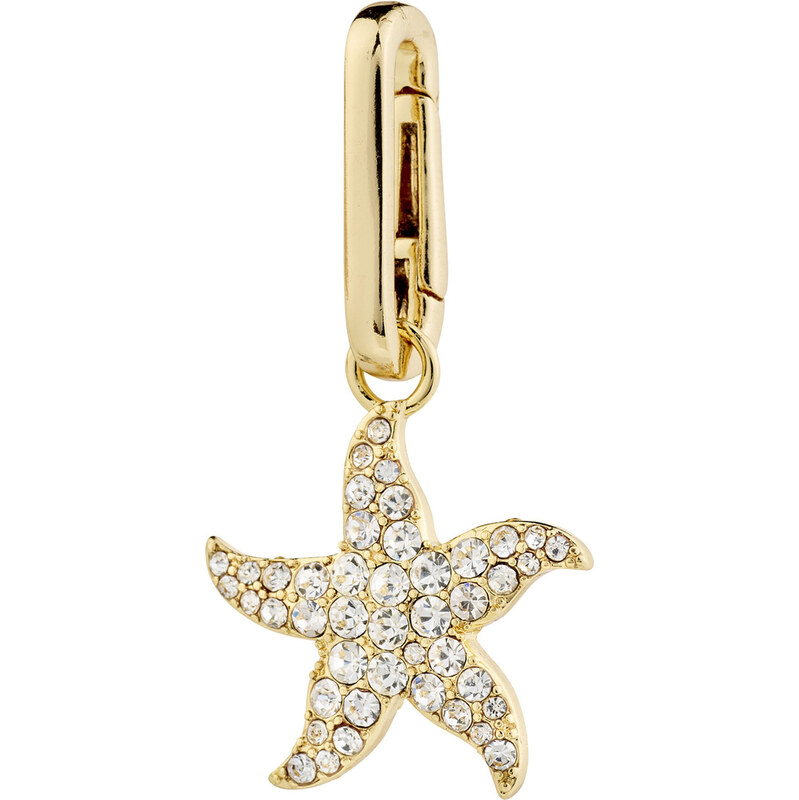 Pilgrim Přívěsek Starfish zlatá / průhledná 105466734