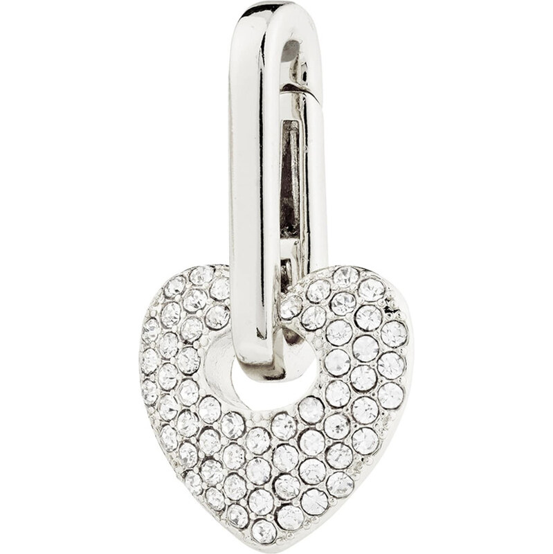 Pilgrim Přívěsek Shiny Heart stříbrná 105466749