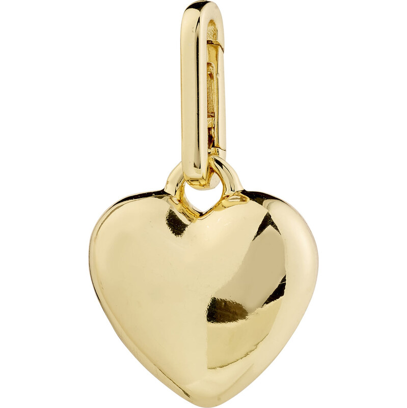 Pilgrim Přívěsek Charm Full Heart zlatá 105466772