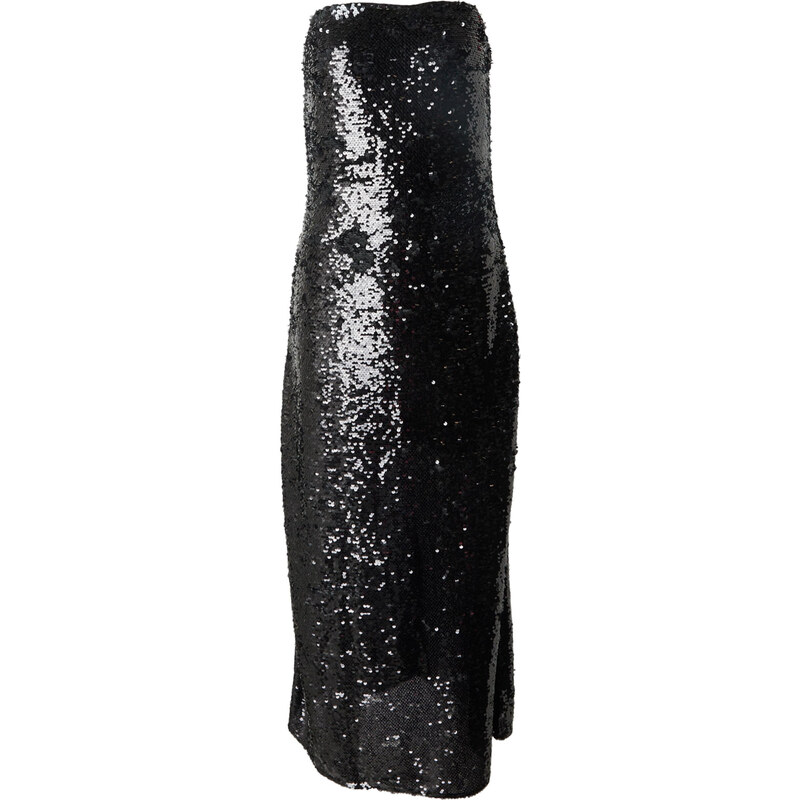 Lindex Společenské šaty Ada černá 105542411