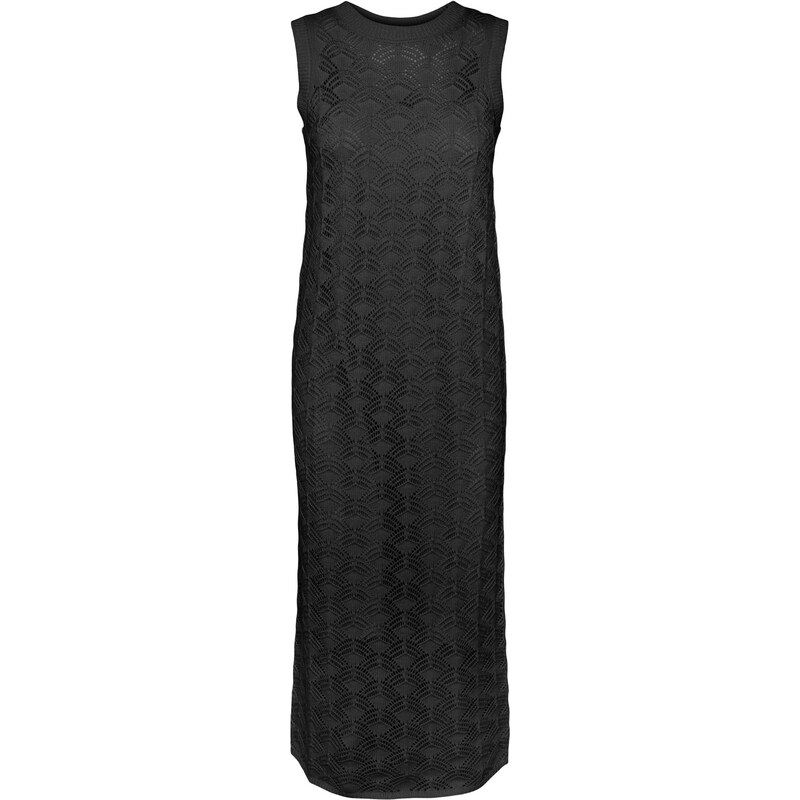 VERO MODA Úpletové šaty černá