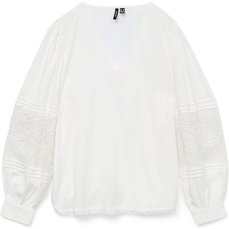 VERO MODA Halenka VMNicola bílá