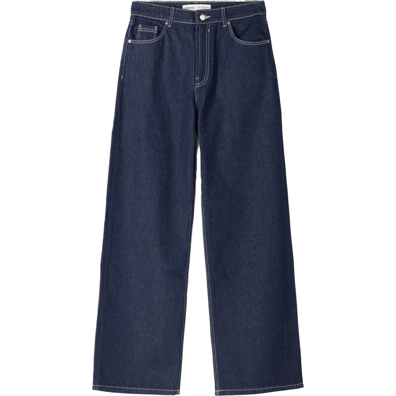 Bershka Džíny námořnická modř