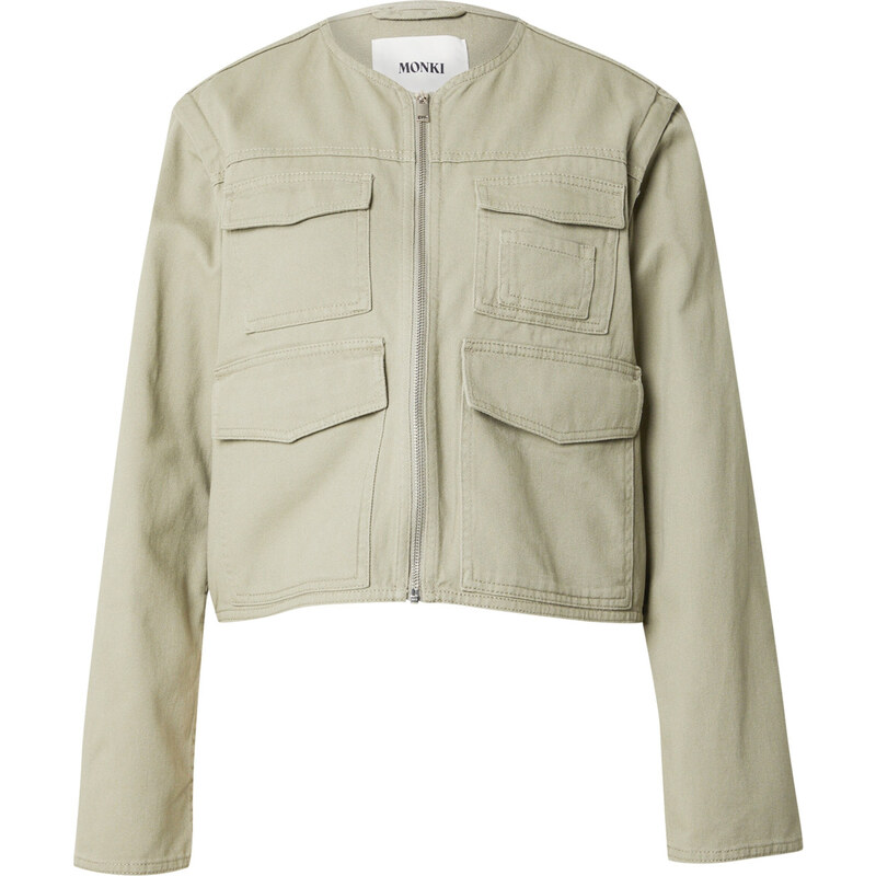 Monki Přechodná bunda khaki