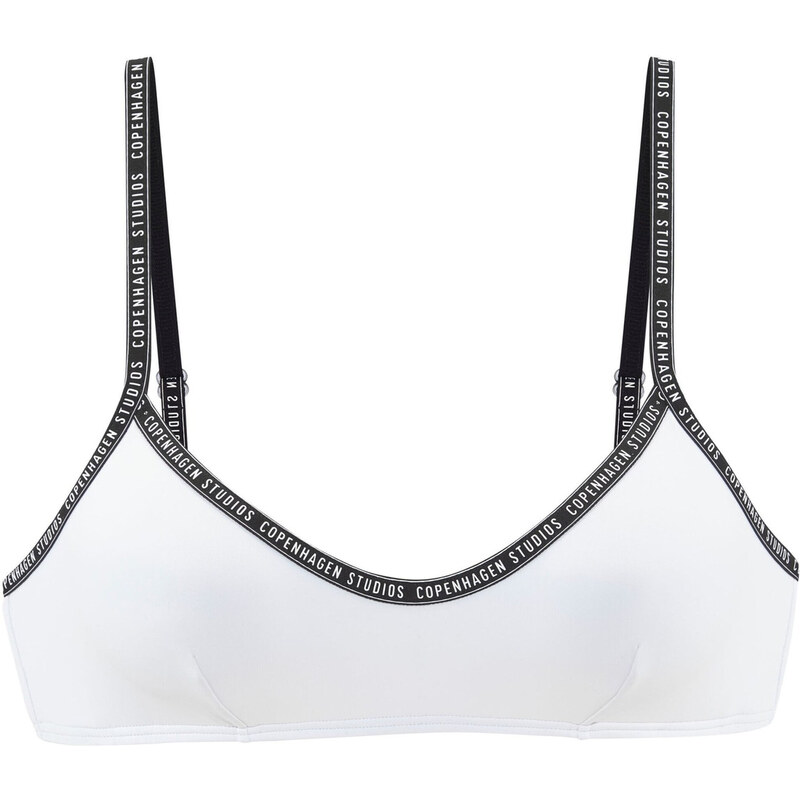 Copenhagen Studios Horní díl plavek černá / bílá