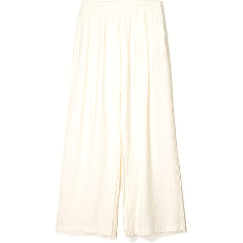 Bershka Kalhoty režná 105479610
