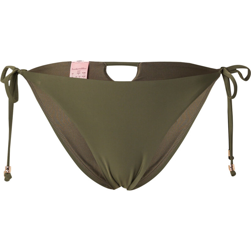 Hunkemöller Spodní díl plavek Luxe Cheeky olivová