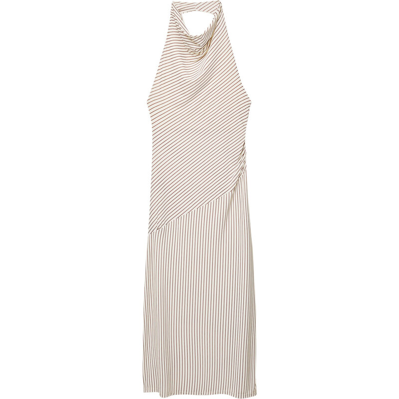 Pull&Bear Šaty béžová / krémová 109087683