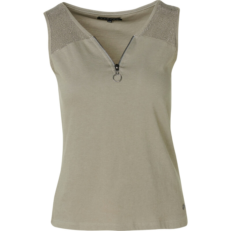 KOROSHI Top khaki