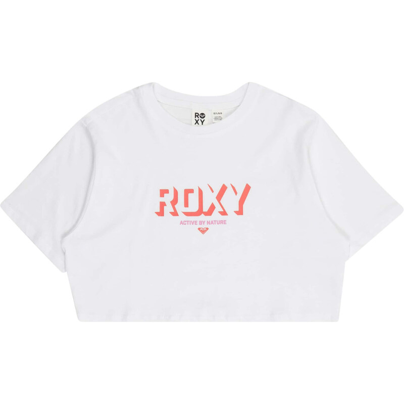 ROXY Funkční tričko eosin / červená / bílá