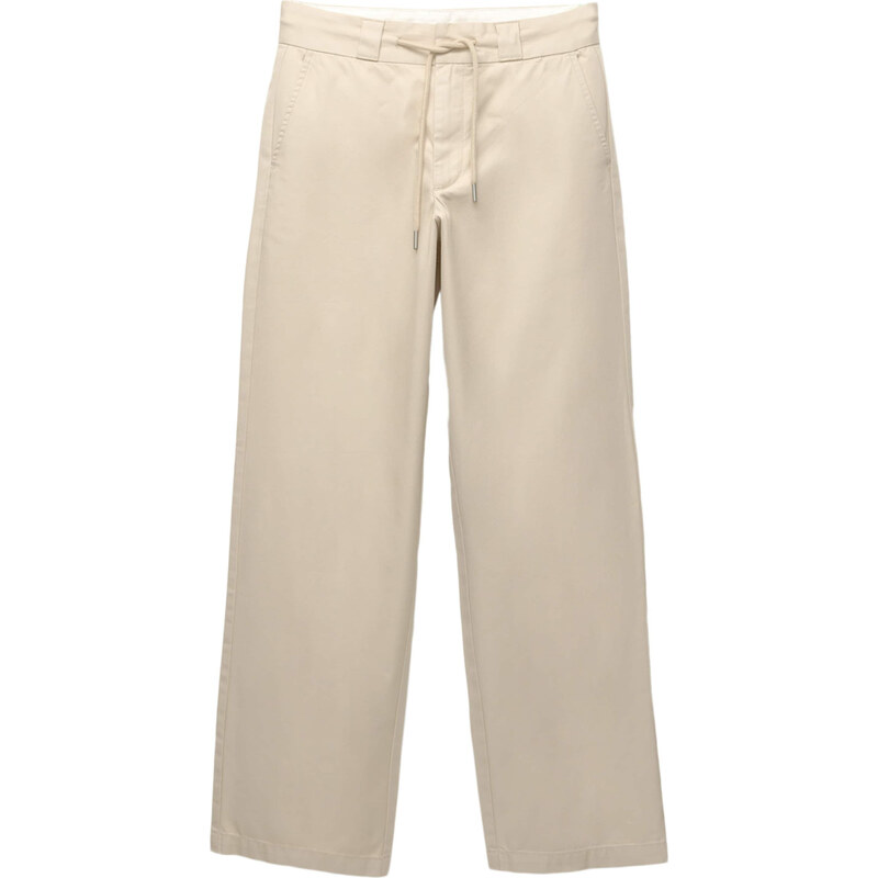 Pull&Bear Chino kalhoty krémová 109088088