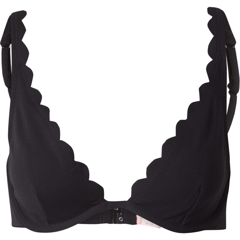Hunkemöller Horní díl plavek Scallop černá