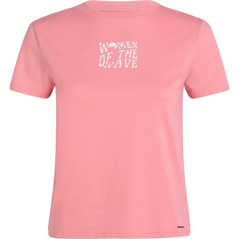 ONEILL Tričko pink / černá / bílá