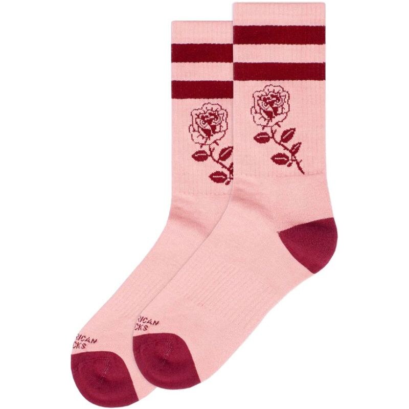 PONOŽKY AMERICAN SOCKS Rose - růžová 105455780